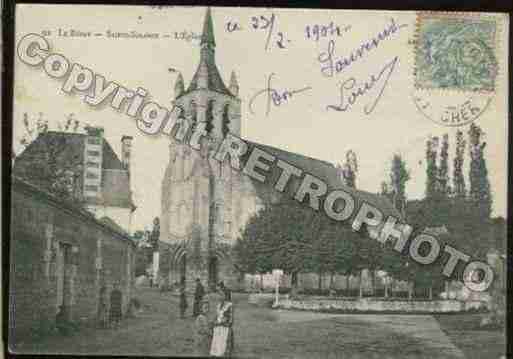 Ville de SAINTESOLANGE Carte postale ancienne