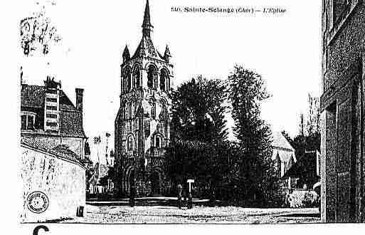 Ville de SAINTESOLANGE Carte postale ancienne