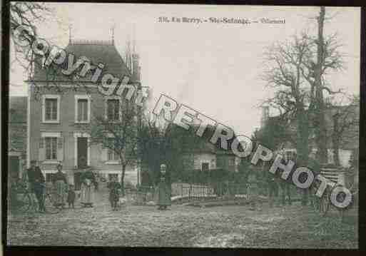 Ville de SAINTESOLANGE Carte postale ancienne