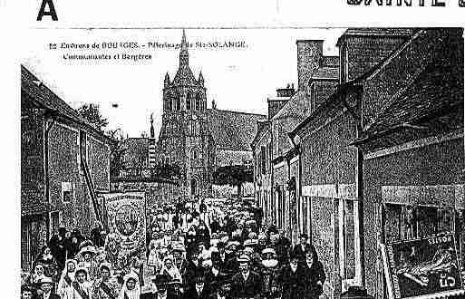 Ville de SAINTESOLANGE Carte postale ancienne