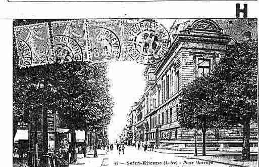 Ville de SAINTETIENNE Carte postale ancienne