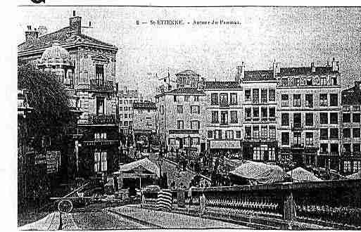 Ville de SAINTETIENNE Carte postale ancienne