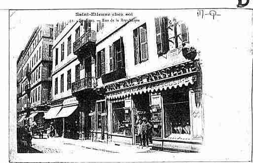 Ville de SAINTETIENNE Carte postale ancienne