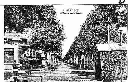 Ville de SAINTETIENNE Carte postale ancienne