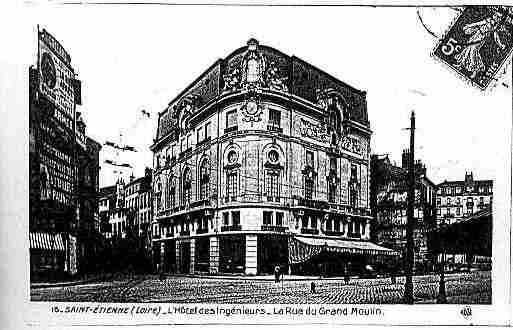 Ville de SAINTETIENNE Carte postale ancienne