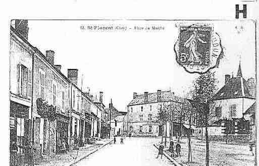 Ville de SAINTFLORENTSURCHER Carte postale ancienne Ville de SAINTFLORENTSURCHER Carte postale ancienne