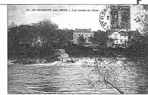 Ville de SAINTFLORENTSURCHER Carte postale ancienne