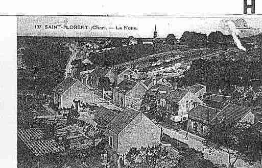 Ville de SAINTFLORENTSURCHER Carte postale ancienne