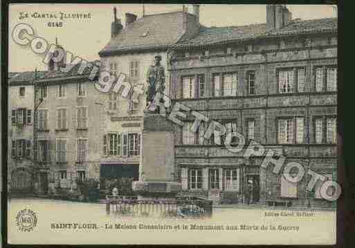 Ville de SAINTFLOUR Carte postale ancienne