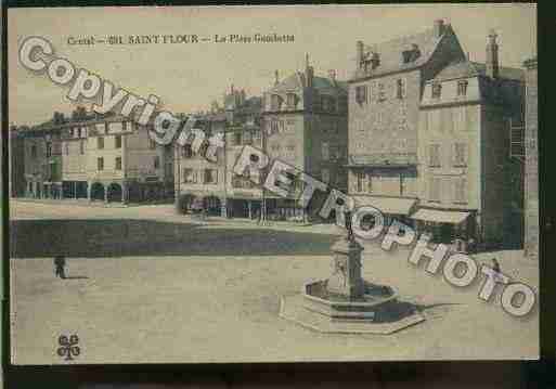 Ville de SAINTFLOUR Carte postale ancienne