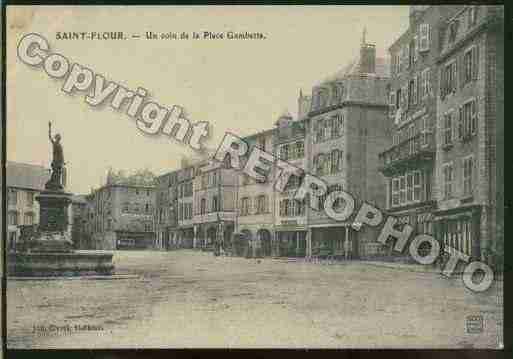 Ville de SAINTFLOUR Carte postale ancienne