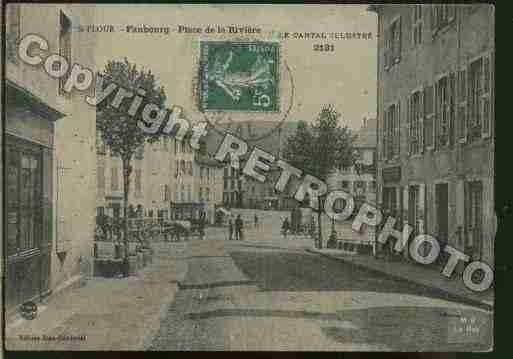 Ville de SAINTFLOUR Carte postale ancienne