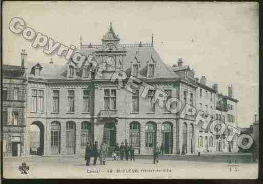 Ville de SAINTFLOUR Carte postale ancienne