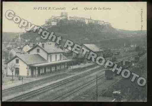 Ville de SAINTFLOUR Carte postale ancienne