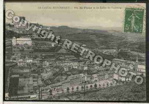 Ville de SAINTFLOUR Carte postale ancienne