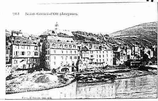 Ville de SAINTGENIEZD\\\'OLT Carte postale ancienne