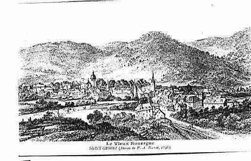 Ville de SAINTGENIEZD\'OLT Carte postale ancienne