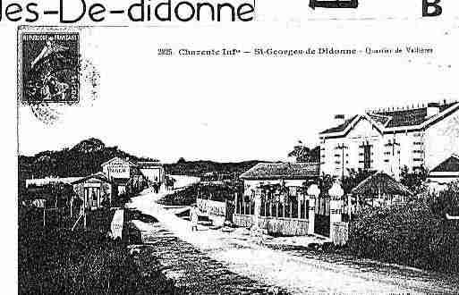 Ville de SAINTGEORGESDEDIDONNE Carte postale ancienne