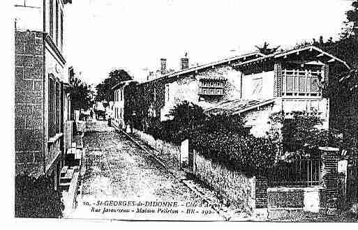 Ville de SAINTGEORGESDEDIDONNE Carte postale ancienne Ville de SAINTGEORGESDEDIDONNE Carte postale ancienne