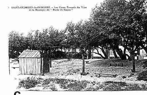 Ville de SAINTGEORGESDEDIDONNE Carte postale ancienne
