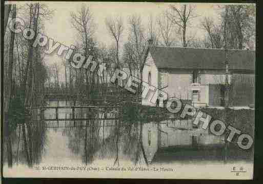 Ville de SAINTGERMAINDUPUY Carte postale ancienne