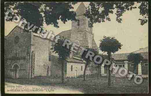 Ville de SAINTHILAIREDEVILLEFRANCHE Carte postale ancienne Ville de SAINTHILAIREDEVILLEFRANCHE Carte postale ancienne