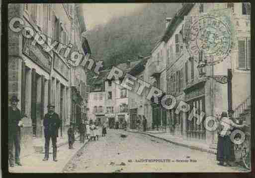 Ville de SAINTHIPPOLYTE Carte postale ancienne