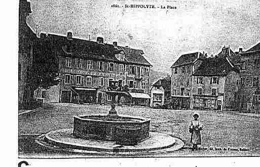 Ville de SAINTHIPPOLYTE Carte postale ancienne