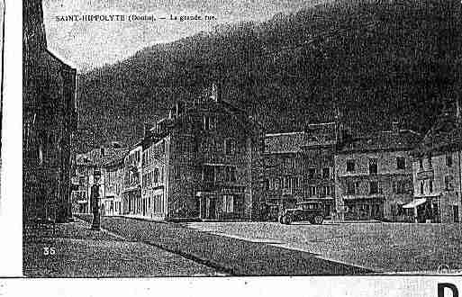 Ville de SAINTHIPPOLYTE Carte postale ancienne