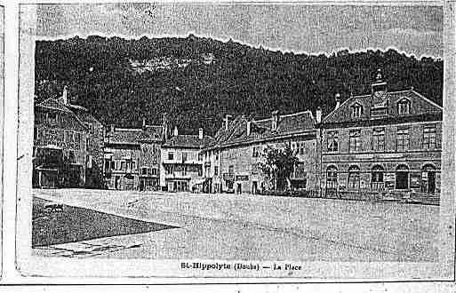 Ville de SAINTHIPPOLYTE Carte postale ancienne