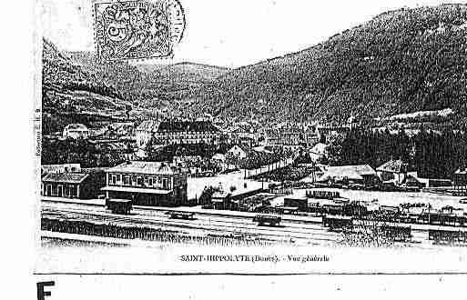Ville de SAINTHIPPOLYTE Carte postale ancienne