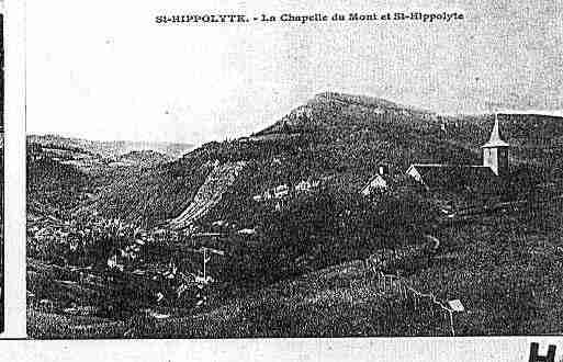 Ville de SAINTHIPPOLYTE Carte postale ancienne