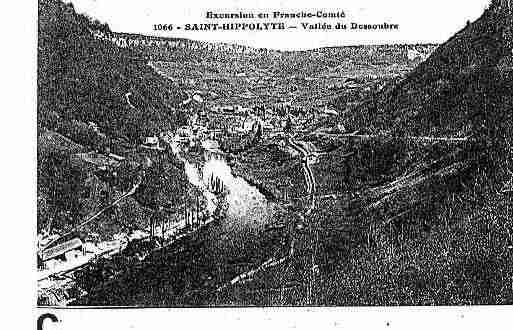 Ville de SAINTHIPPOLYTE Carte postale ancienne