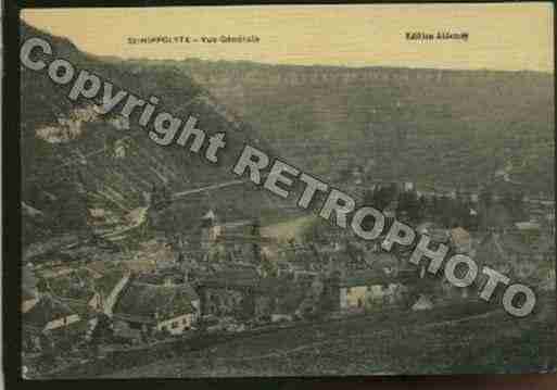 Ville de SAINTHIPPOLYTE Carte postale ancienne