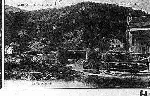 Ville de SAINTHIPPOLYTE Carte postale ancienne