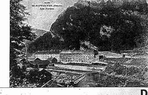 Ville de SAINTHIPPOLYTE Carte postale ancienne