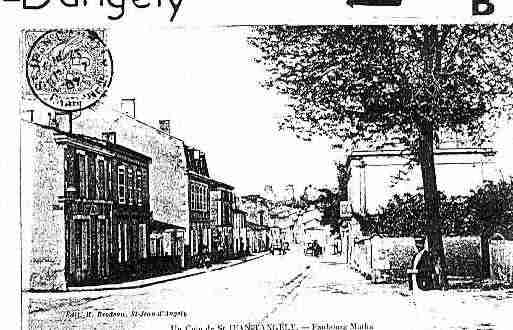 Ville de SAINTJEAND\'ANGELY Carte postale ancienne