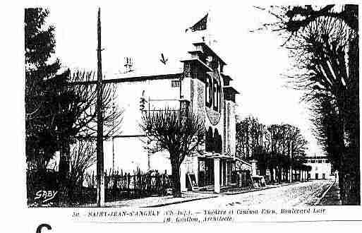 Ville de SAINTJEAND\'ANGELY Carte postale ancienne