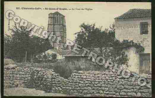 Ville de SAINTJEAND\\\'ANGLE Carte postale ancienne Ville de SAINTJEAND\\\'ANGLE Carte postale ancienne