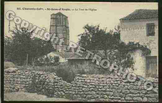 Ville de SAINTJEAND\'ANGLE Carte postale ancienne