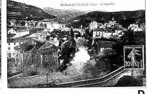 Ville de SAINTJEANDUBRUEL Carte postale ancienne Ville de SAINTJEANDUBRUEL Carte postale ancienne