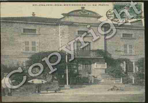 Ville de SAINTJULIENSURREYSSOUZE Carte postale ancienne