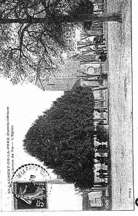 Ville de SAINTLAURENTDELAPREE Carte postale ancienne Ville de SAINTLAURENTDELAPREE Carte postale ancienne