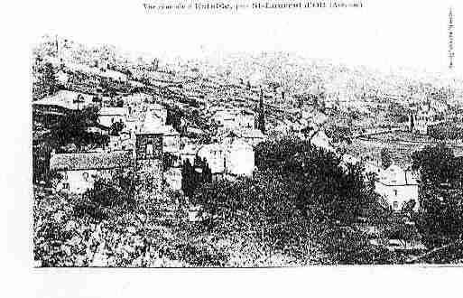 Ville de SAINTLAURENTD\'OLT Carte postale ancienne