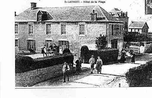 Ville de SAINTLAURENTSURMER Carte postale ancienne