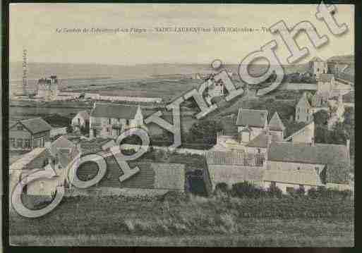 Ville de SAINTLAURENTSURMER Carte postale ancienne