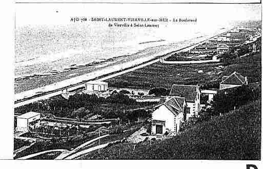 Ville de SAINTLAURENTSURMER Carte postale ancienne
