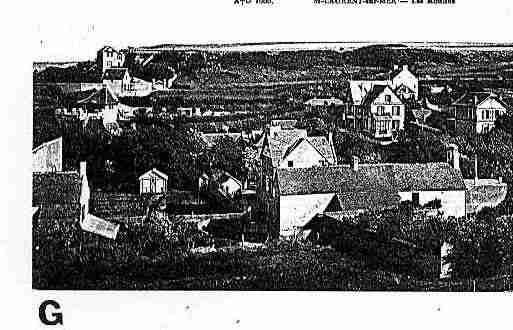 Ville de SAINTLAURENTSURMER Carte postale ancienne