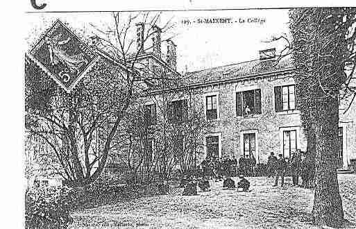 Ville de SAINTMAIXENTL\'ECOLE Carte postale ancienne