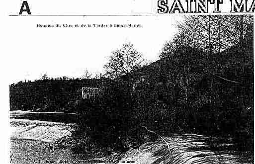 Ville de SAINTMARIEN Carte postale ancienne